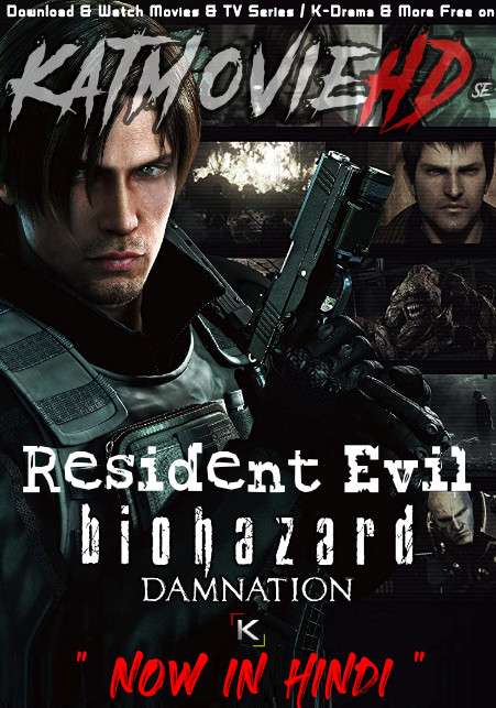 Download Resident Evil: Damnation (2012) BluRay 720p & 480p Dual Audio [Hindi Dub – English] Resident Evil: Damnation Full Movie On PikaHD